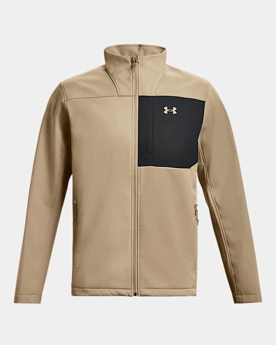 Men's UA Storm ColdGear® Infrared Shield 2.0 Jacket in Brown image number 5
